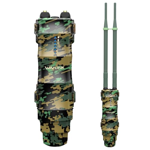 WAVLINK AC1200 موسع واي فاي خارجي طويل المدى بنطاق مزدوج نقطة وصول خارجية مع طاقة نشطة وسلبية عبر الإيثرنت منفذ WAN/LAN مقاوم للماء IP67 يدعم وضع APRouterRepeater 2x7dBi هوائيات خضراء - Image 1