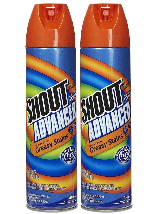 Shout Stain Lifting Foam - 18 oz - 2 pk