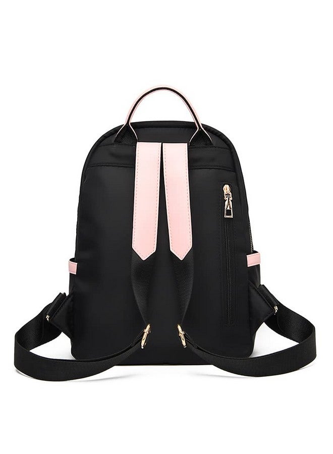 WANQLYN European And American Trend Shopping Trip Three-Purpose Backpack Anti-Theft Fashion Backpack (Black) - Image 4