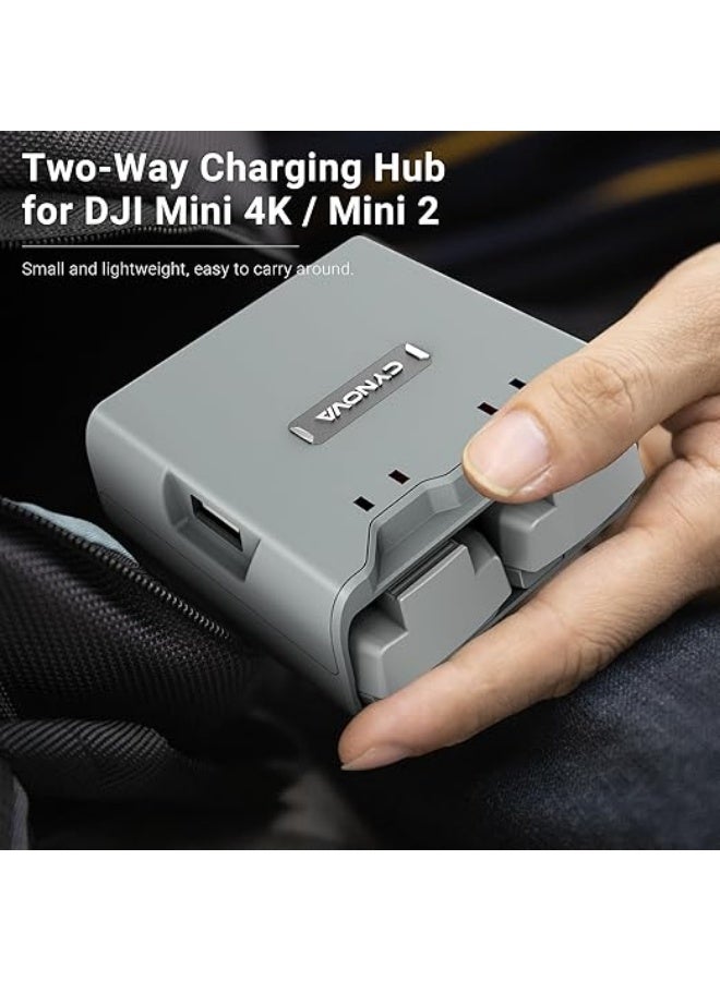 CYNOVA DJI Mini 4K Battery Charger, DJI Mini 4K Two-Way Charging Hub DJI Mini 2 Battery Charger Compatible with DJI Mavic Mini 2 /DJI Mini SE/Mavic Mini 2 SE for DJI Mini 4K Accessories & DJI Drone - Image 4