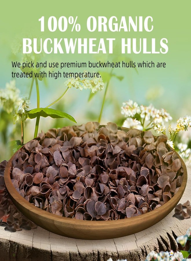 USlixury Buckwheat husks - 1 LB Pillow Fillings, Stuffing Bulks, 100% Buckwheat Pillow Replacement - Image 2