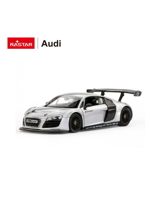 RASTAR 1:24 Scale Die-Cast AUDI R8 Model Car, Officially Licensed Audi Toy Car - Image 1