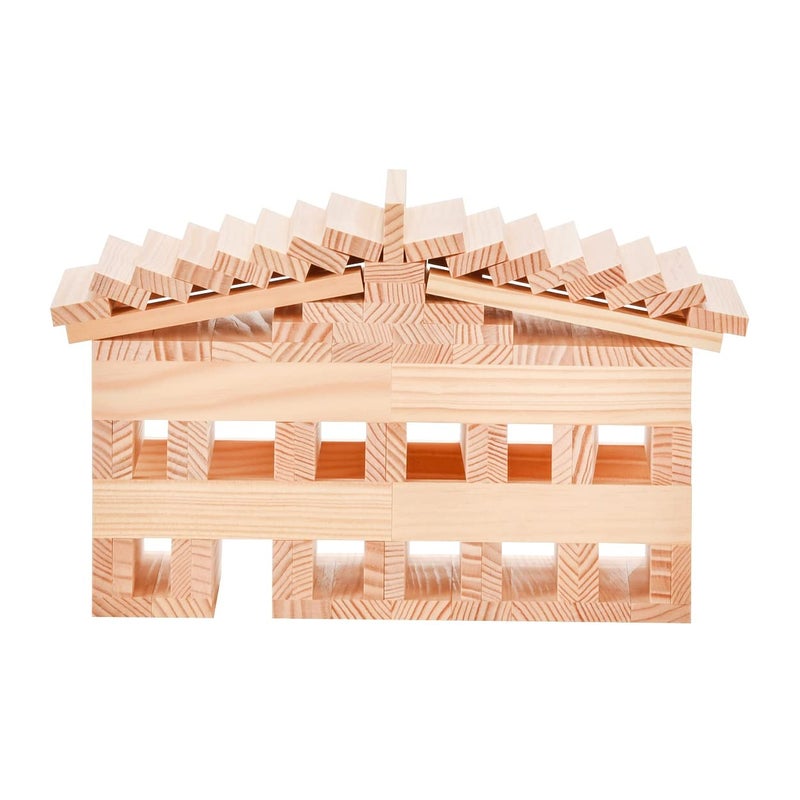 KAPLA Wooden Construction Set 100 Building Planks - Image 5