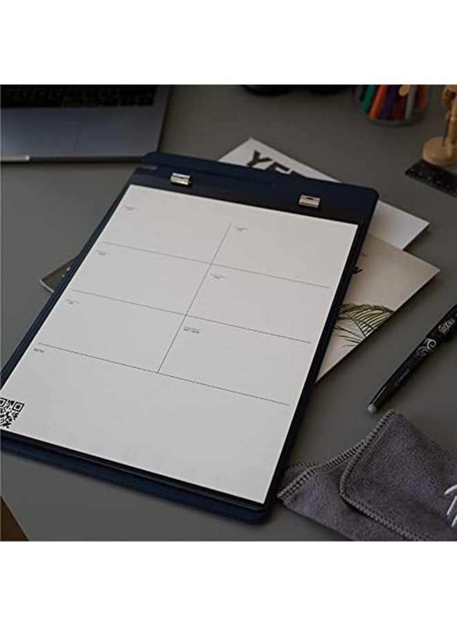 Rocketbook - Rocketbook Orbit Legal Pad Executive – Reusable Smart Notepad with Lined/Dot-Grid Pages, Pilot FriXion Pen, and Microfiber Cloth – Eco-Friendly, Cloud-Connected, Executive Size (6.75" x 10.71") - Image 1