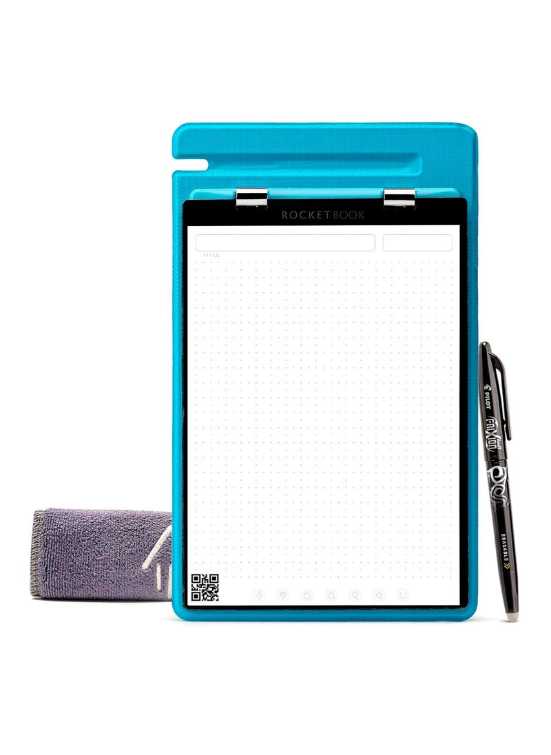 Rocketbook - Orbit Legal Pad Executive | Reusable Smart Notepad with Lined & Dot-Grid Pages, Pilot FriXion Pen & Microfiber Cloth – Eco-Friendly & Cloud-Connected (6.75" x 10.71") - Image 1