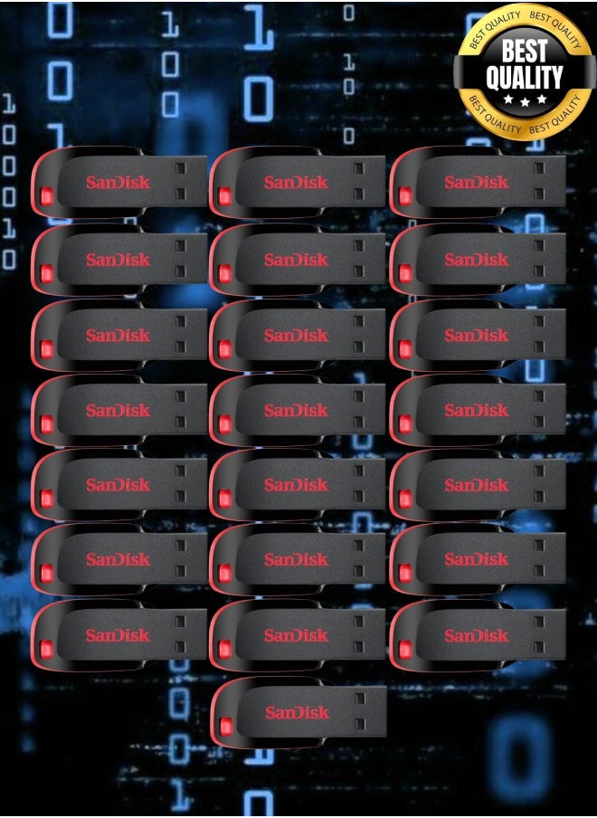 Sandisk 22 Pieces 32GB Cruzer Blade Usb Flash USB2.0  - Image 1