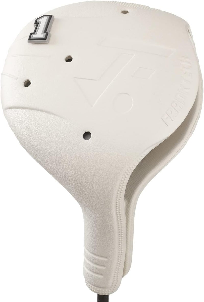 FRANKTECH Golf Head Covers, EVA Plastic Golf Club Covers for Driver Fairway Woods Hybrid, Driver Headcover with Pins, Fit All Right-Handed Golf Clubs, Easy On Off, Washable - Image 1