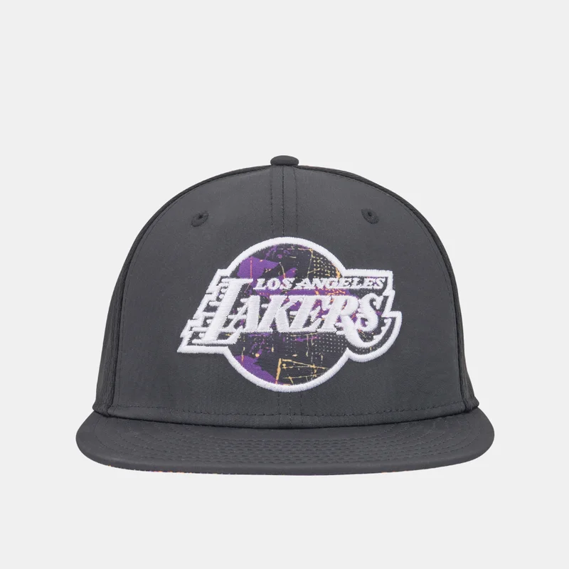 NEW ERA Men's LA Lakers Print Infill 9FIFTY Snapback Cap