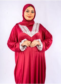 أرت لوك عبايه باكمام طويله ساده بتطريز جوبير بسيط  - Image 2