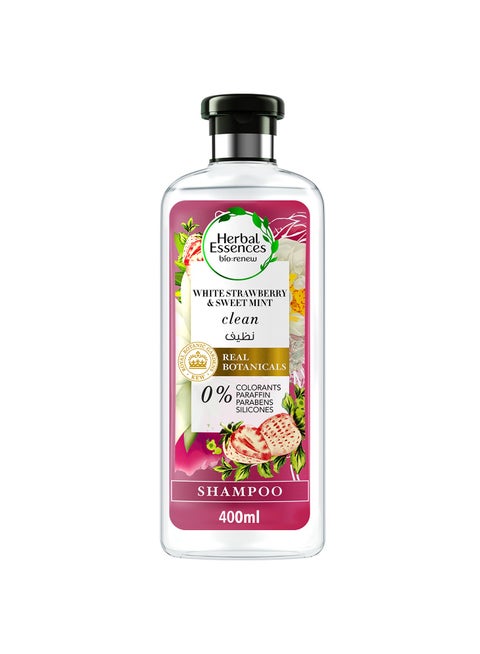 Bio Renew White Strawberry & Mint Shampoo 400ml