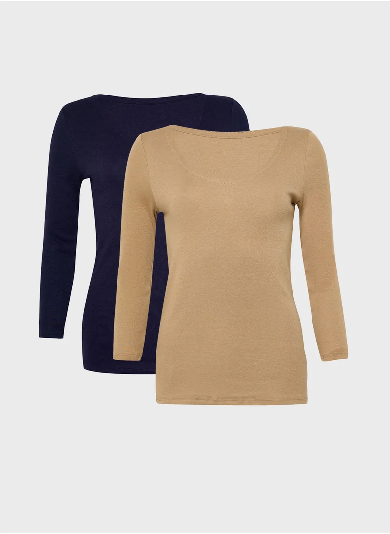 GAP Pack Of 2 Women'S Long-Sleeved T-Shirts