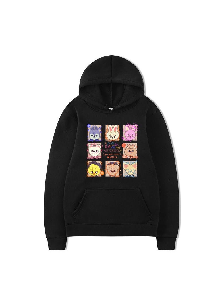 STRAY KIDS Hoodie Men Women Couples Sweatshirts Pullover Shirt Hooded Sweater  - Image 1