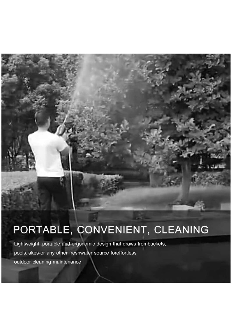 Generic - 24V Cordless Portable Washer Electric High Pressure Cleaner Machine 30Bar Lithium Battery Handheld Car Cleaning Device With Foam Generator Nozzle Water Pump - Image 1