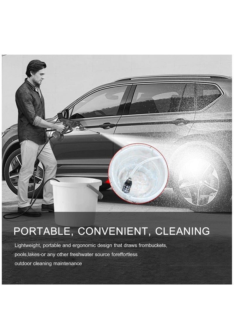 Generic - 24V Cordless Portable Washer Electric High Pressure Cleaner Machine 30Bar Lithium Battery Handheld Car Cleaning Device With Foam Generator Nozzle Water Pump - Image 1