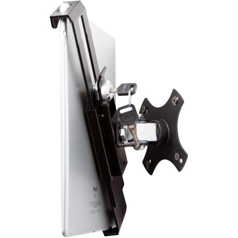 Compact Wall Mount CTA Security Wall Mount with Lock Key System for iPad 10th Gen 109 iPad 7th8th9th Gen 102 Galaxy Tab S3 Surface Go 3 Other 714 Tablets Black PADCSWM