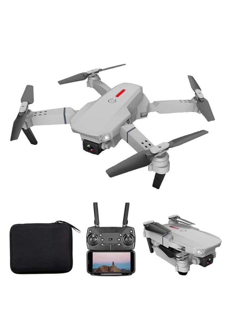 ELTRAZONE Drone FPV Drone with 4K HD Camera WiFi Live Video FoldableQudcopter with Headless Mode Altitude Hold Track Flight 3D FILP (Gray - Image 5