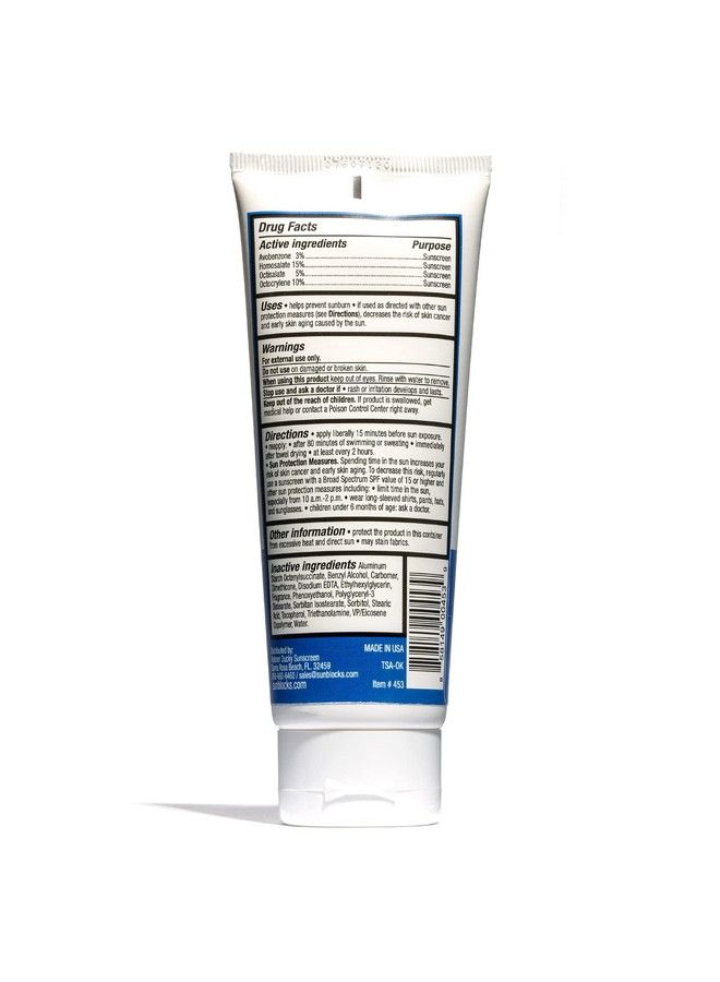 Rubber Ducky Spf 50 Traditional Face And Body Sunscreen Cream Broad Spectrum Water Resistant Oil Free Paraben Free Oxybenzonefree Reef Safe Vitamin E Added 2 Pack Of 5 Oz Tubes - Image 3