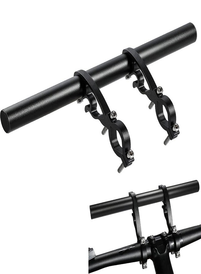 XNX Bike Bicycle Double Handlebar Extender Extension,11.8"(30 cm) Aluminum alloy Super Long Bracket Accessories，For Bike Mounts,GPS Units, Headlights,Light Lamp,Phone Mount,For 20mm-32mm caliber - Image 1