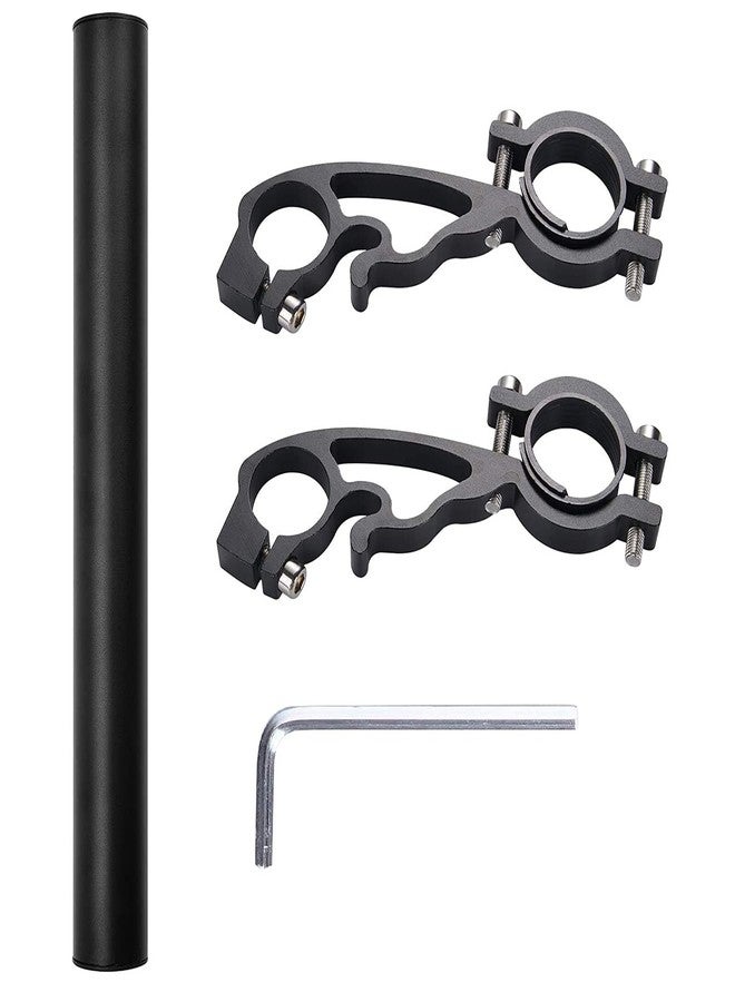 XNX Bike Bicycle Double Handlebar Extender Extension,11.8"(30 cm) Aluminum alloy Super Long Bracket Accessories，For Bike Mounts,GPS Units, Headlights,Light Lamp,Phone Mount,For 20mm-32mm caliber - Image 3