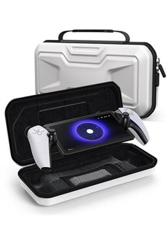 Generic Case for PlayStation Portal, Portable EVA Hard Shell Case for PS5 Portal, Carrying Case Compatible with PlayStation Portal Remote Player, Soft Interior Lining for Ps Portal Accessories（white）  - Image 1
