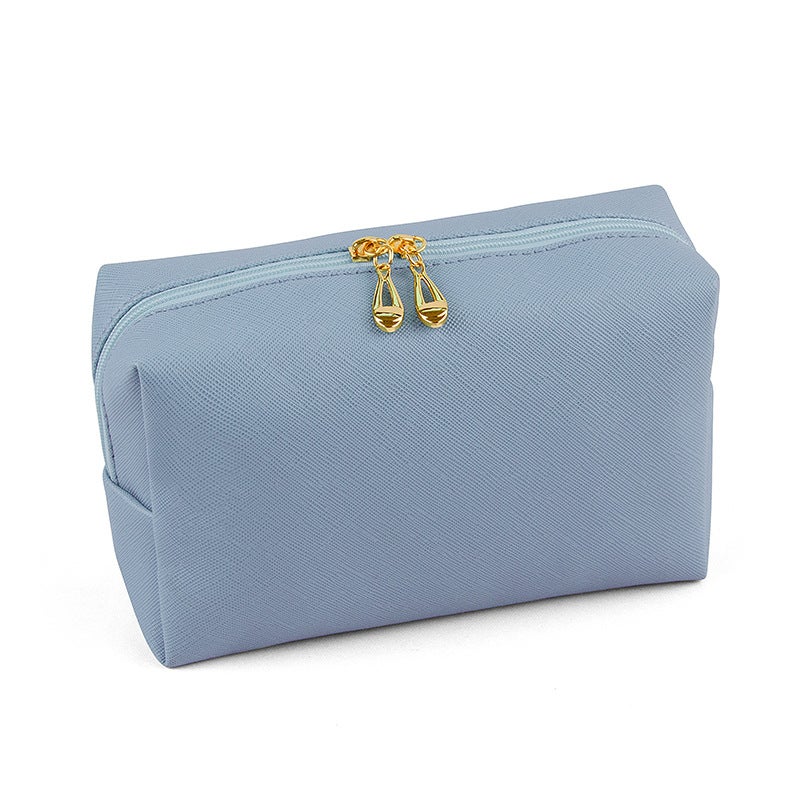 general Portable PU Waterproof Makeup Bag for Travel and Daily Use - Image 1