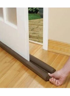 HQ-GAMING Door Bottom Sealing Strip Guard for Home (Size-36 inch) (Pack of 1) (Brown)  - Image 1