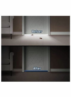 HQ-GAMING Door Bottom Sealing Strip Guard for Home (Size-36 inch) (Pack of 1) (Brown)  - Image 2