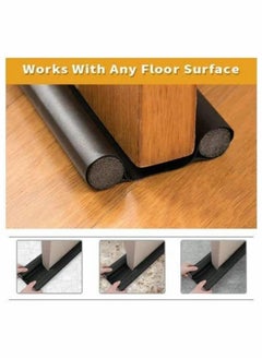 HQ-GAMING Door Bottom Sealing Strip Guard for Home (Size-36 inch) (Pack of 1) (Brown)  - Image 3