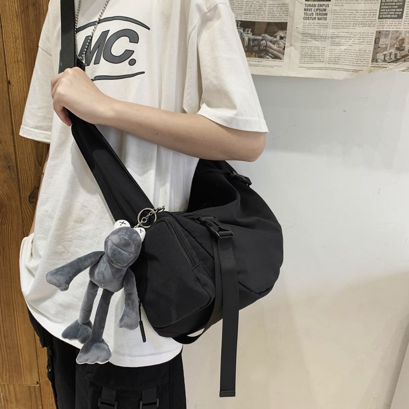 Ins Japanese Style Functional Work Bag Men'S Crossbody Bag Trendy Brand Large Capacity Shoulder Bag Sports Backpack Trendy Boys Bag - Image 3