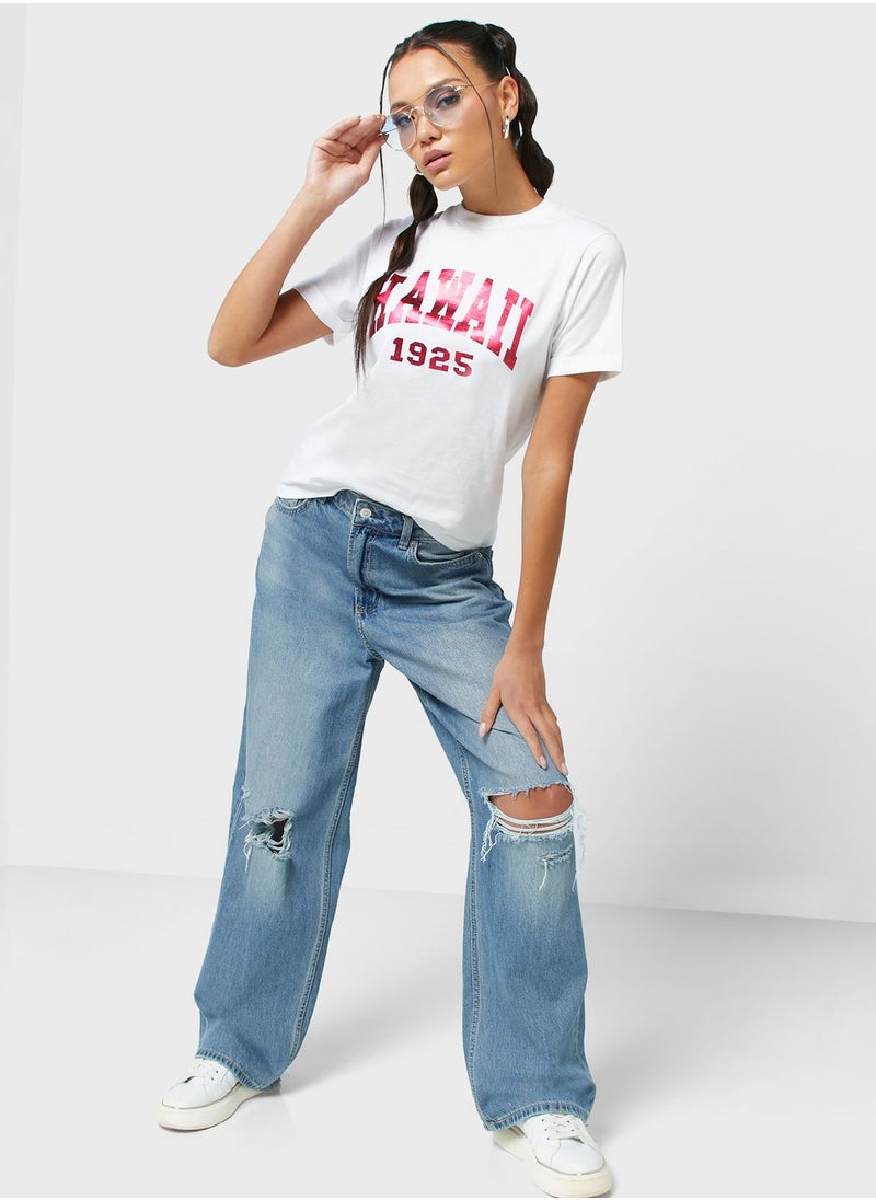 Ginger - Regular Tshirt With Roll Up Sleeve ( Tacked) - Image 1