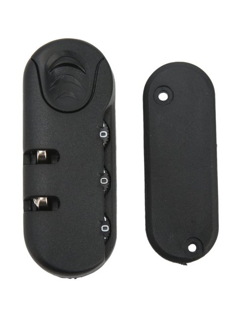 Luggage Password Lock, 3 Digit Password High Security Frosted Texture Replacement Code Combination Travel Luggage Lock for Suitcases, Travel Cases, Tool Boxes(4 PCS)