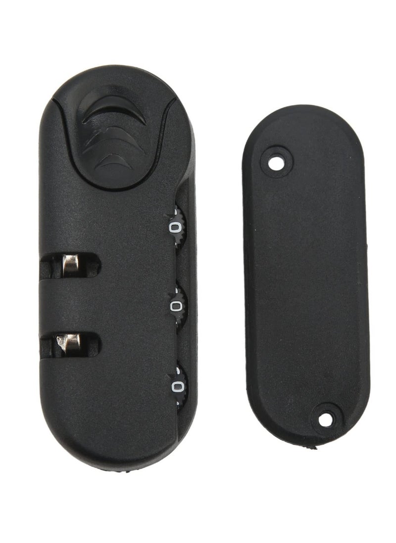 SYOSI Luggage Password Lock, 3 Digit Password High Security Frosted Texture Replacement Code Combination Travel Luggage Lock for Suitcases, Travel Cases, Tool Boxes(4 PCS)  - Image 1