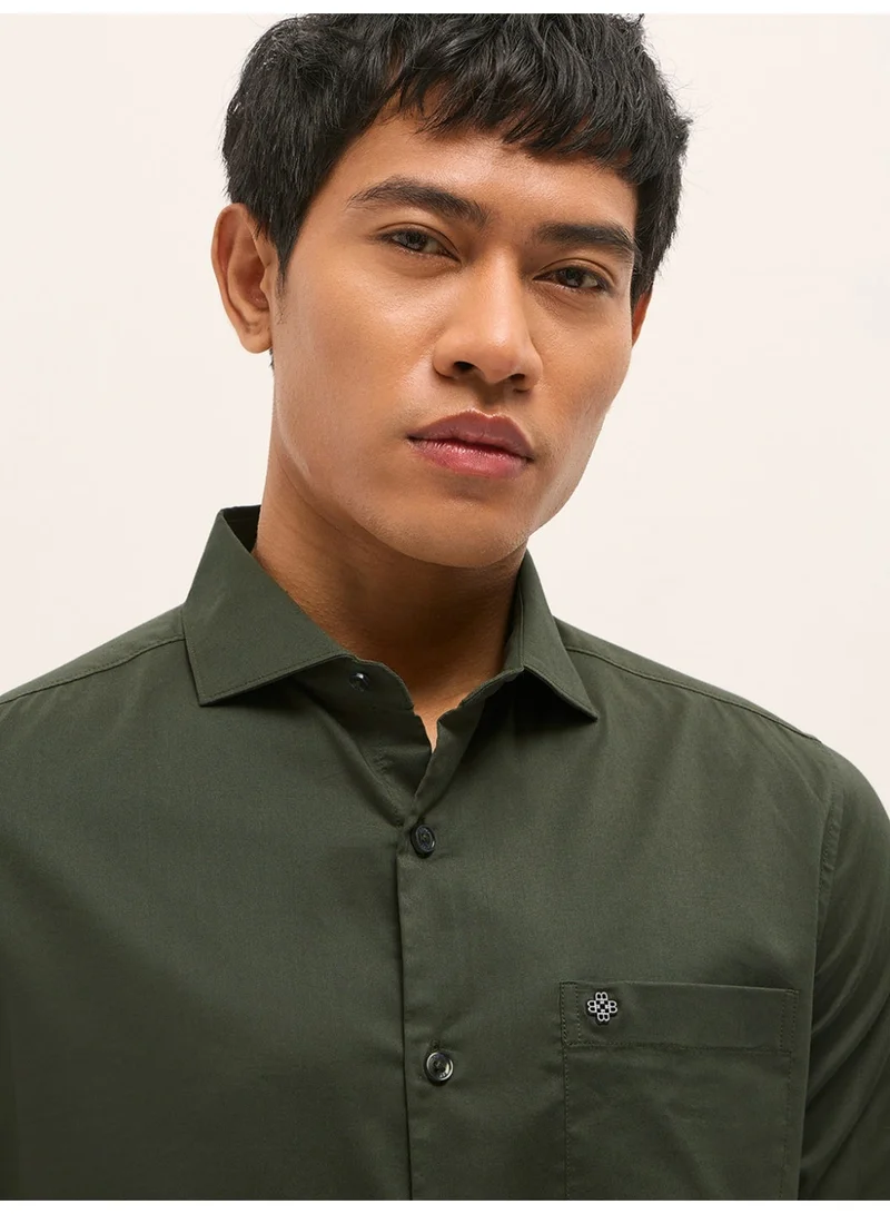 THE BEAR HOUSE Men’s Long Sleeve Shirt – Classic, Comfortable and Stylish Essential for Work, Travel or Casual Outings