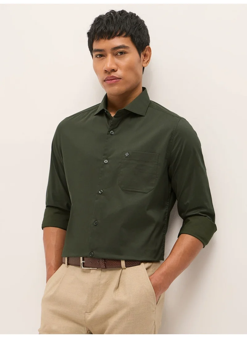 THE BEAR HOUSE Men’s Long Sleeve Shirt – Classic, Comfortable and Stylish Essential for Work, Travel or Casual Outings