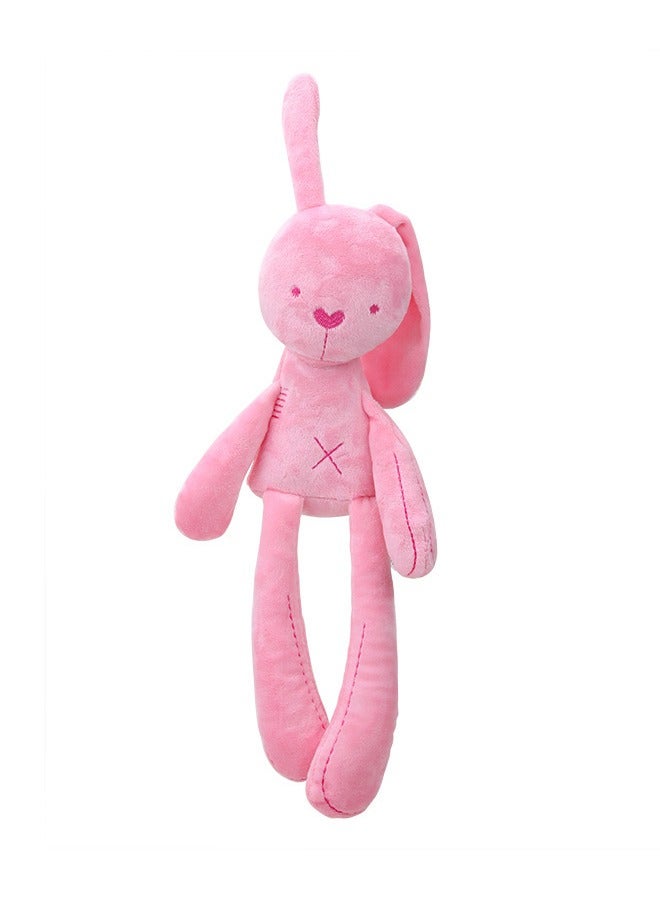 bbsky Soft Long Ears Pink Bunny Cute Soft Doll Toy For Kids Durable And Sturdy Lightweight - Image 3