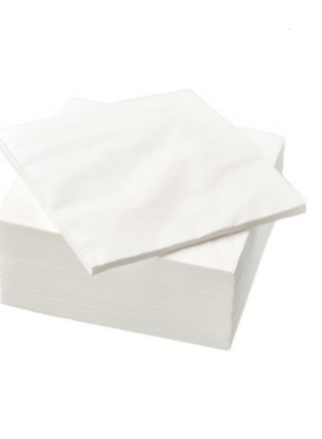 FANTASTISK Paper napkin, white, 40x40 cm