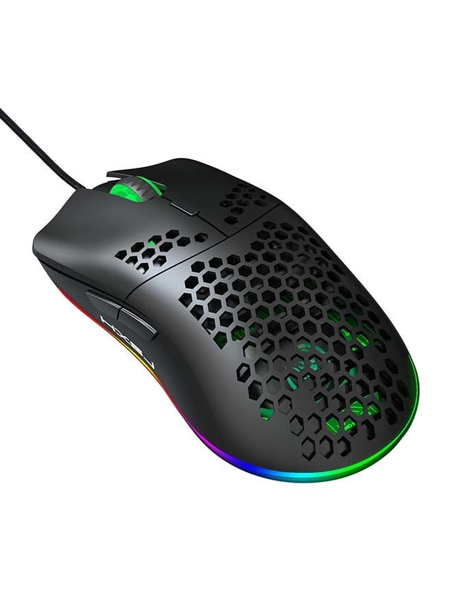 NIBEMINENT Wired Mouse Black - Image 1