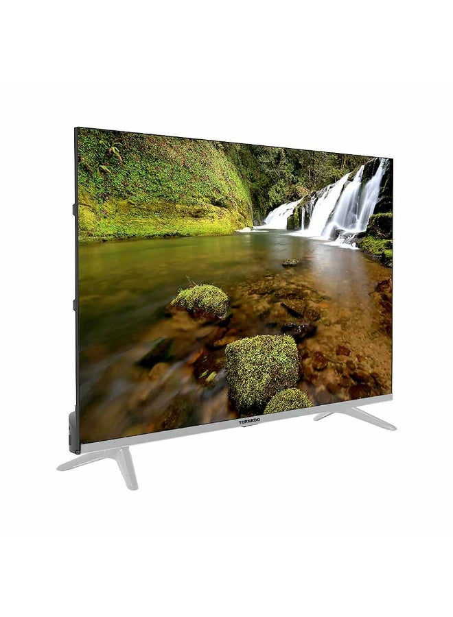 تورنيدو تلفاز ذكي أندرويد 55 بوصة UHD 4K مع Dolby Digital Plus، وضع الألعاب بلس، حركة سلسة، وضع رياضي بالذكاء الاصطناعي، تحكم صوتي، مشاركة الشاشة، يوتيوب، نتفليكس، ديزني+، شاهد وأنغامي - Image 2