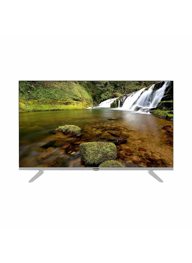 تورنيدو تلفاز ذكي أندرويد 55 بوصة UHD 4K مع Dolby Digital Plus، وضع الألعاب بلس، حركة سلسة، وضع رياضي بالذكاء الاصطناعي، تحكم صوتي، مشاركة الشاشة، يوتيوب، نتفليكس، ديزني+، شاهد وأنغامي - Image 1