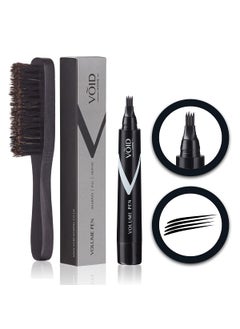 VOID Homme Beard Filler for Men Dark Brown with Beard Brush Instant Beard Pen  Filler Pen for Full Beards Quickly Beard Pen Filler for Beard Filling Pen Kit  Beard Marker Waterproof Beard Pen 