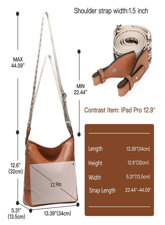 سينديفن حقيبة كتف نسائية من الجلد الصناعي الناعم من SENDEFN، حقيبة كتف كروسبودي، حقيبة سفر نسائية كبيرة السعة - Image 5