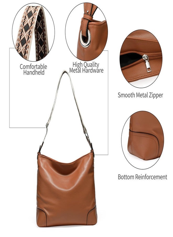 سينديفن حقيبة كتف نسائية من الجلد الصناعي الناعم من SENDEFN، حقيبة كتف كروسبودي، حقيبة سفر نسائية كبيرة السعة - Image 4