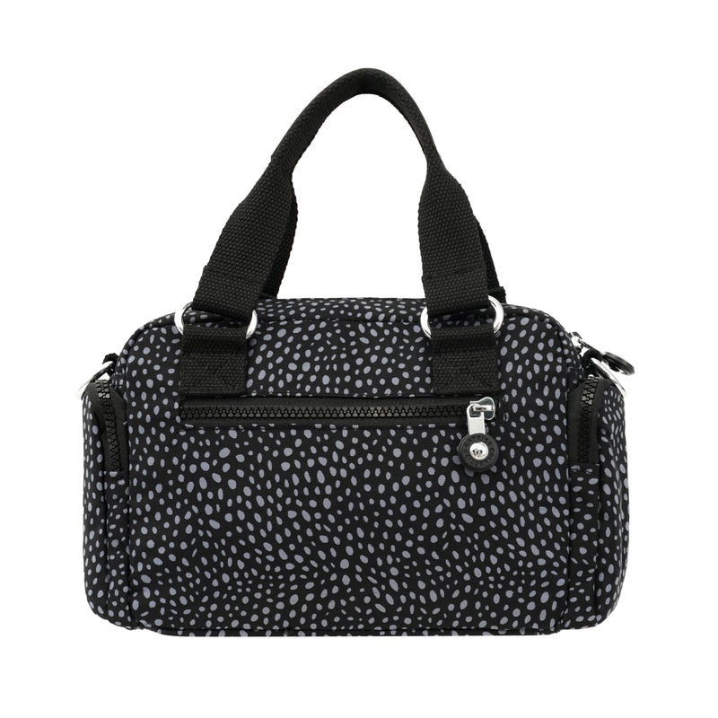 CAPRICE COLLECTION Unisex Mini Crossbody Bag – Charcoal Grey, Water-Resistant Nylon, Lightweight, 3.5L - Image 2