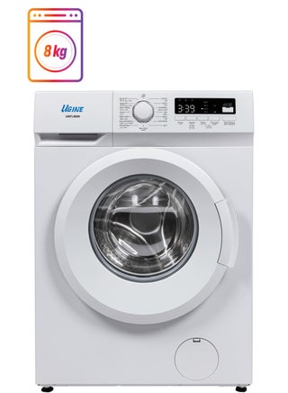 Ugine Automatic Washing Machine, Front Load, 8 KG, 90% Thermal Drying, White - UWHFL8W - pzsku/ZC80CA039DDE3A7D67A47Z/45/_/1740992074/d4fe5754-7d50-408d-bb3c-abbabe568669