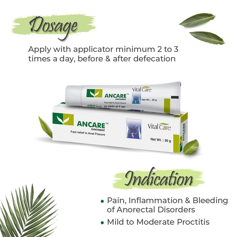 Vitalcare Ancare Ointment Pack of 3 - Image 2