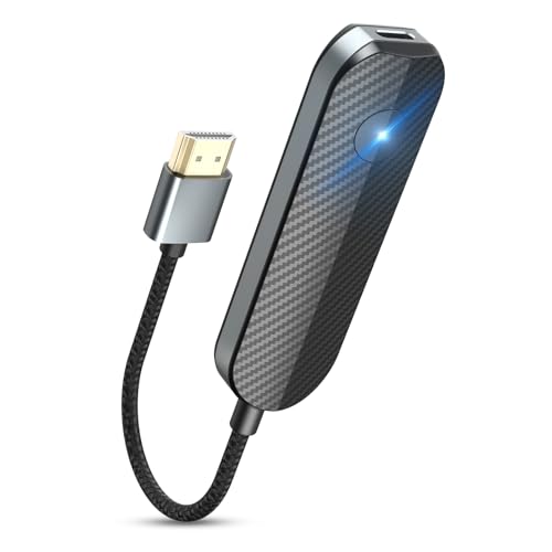 lulaven iShare Wireless HDMI Display Adapter, TikTok Viral Pick, Streaming Device for iPhone iPad to TV, HD Video Sync, Wireless Streaming Mirroring YouTube to TV (Not Support Streaming Netflix) - Image 1