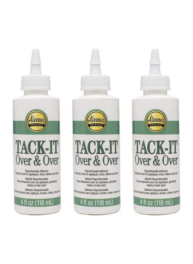 'S Adhesives Bulk Buy Duncan Crafts Tack It Over And Over Liquid Glue 4 Ounce 29-2 (3-Pack)