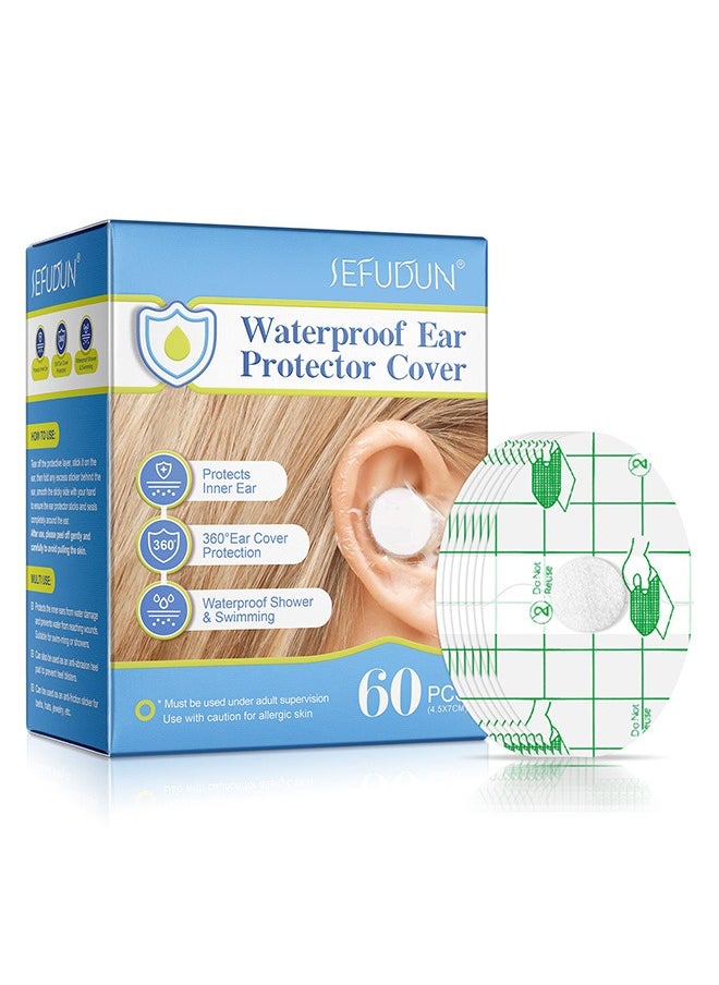 Sefudun SEFUDUN Swimming Earplugs, Waterproof Performance Baby Ear Protectors for Bathing and Swimming to Prevent Ears From Entering Water and Swimming, Independent Packaging Soft & Comfortable 60 Pieces  - Image 1
