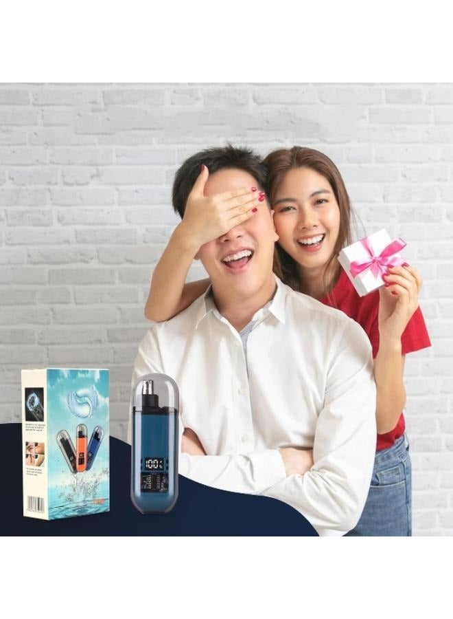 USB Rechargeable Nose Hair Shaving Device for Men's nose hair Trimmer - Image 5