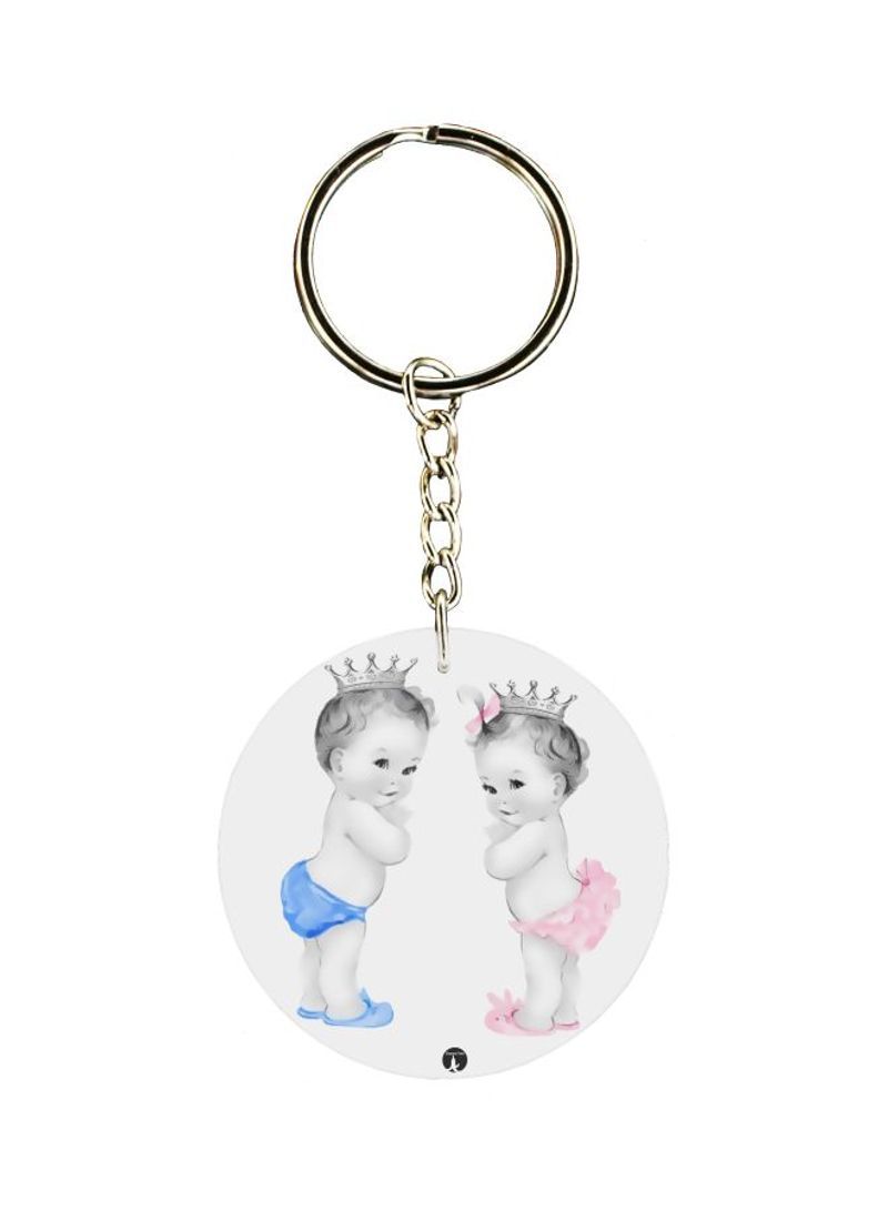 RKN Single Sided Baby Printed Keychain